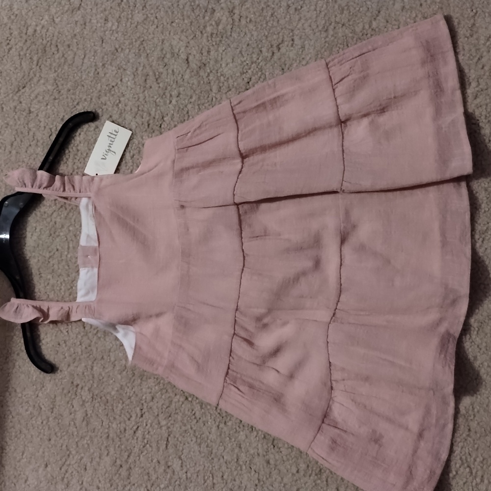 Girl's Vignette Sundress